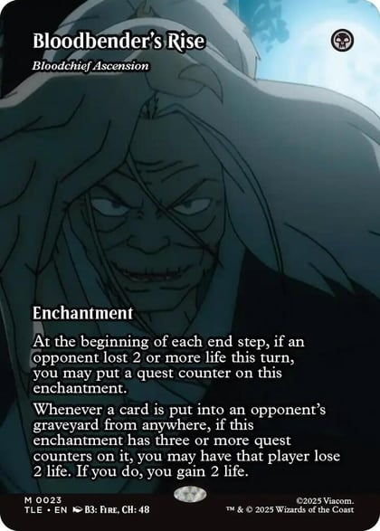 Bloodbender's Rise - Bloodchief Ascension (Borderless), Avatar: The Last Airbender: Eternal-Legal 23