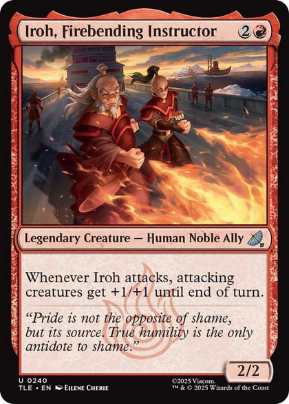 Iroh, Firebending Instructor (0240), Avatar: The Last Airbender: Eternal-Legal 240