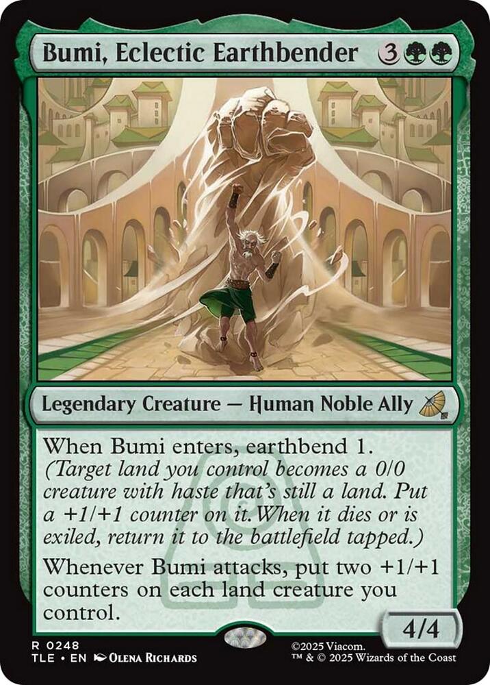 Bumi, Eclectic Earthbender, Avatar: The Last Airbender: Eternal-Legal 248