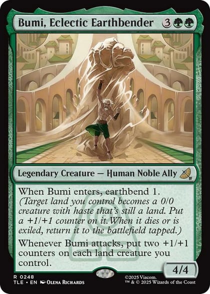 Bumi, Eclectic Earthbender, Avatar: The Last Airbender: Eternal-Legal 248