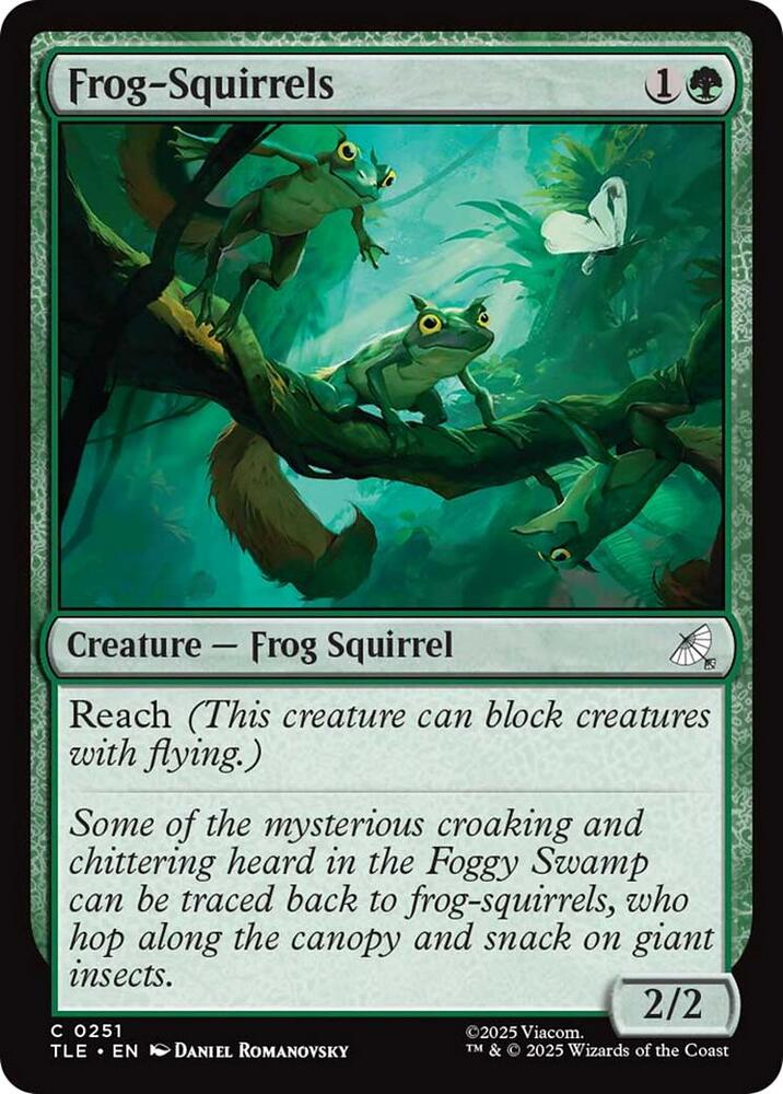 Frog-Squirrels, Avatar: The Last Airbender: Eternal-Legal 251