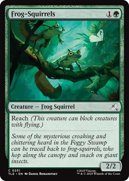 Frog-Squirrels, Avatar: The Last Airbender: Eternal-Legal 251