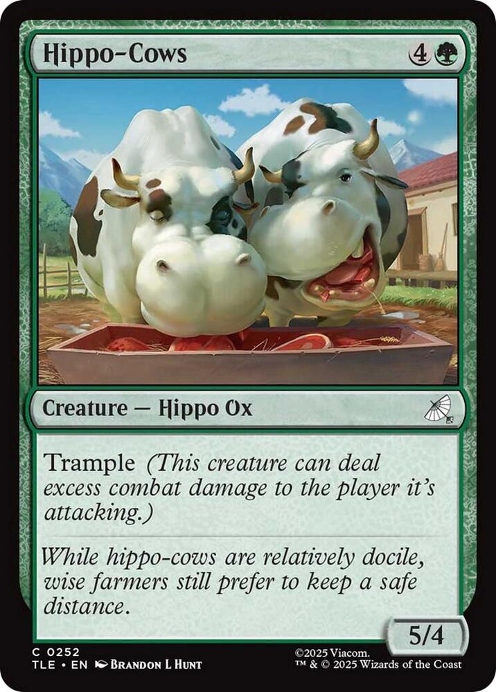 Hippo-Cows, Avatar: The Last Airbender: Eternal-Legal 252
