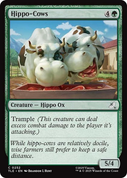 Hippo-Cows, Avatar: The Last Airbender: Eternal-Legal 252