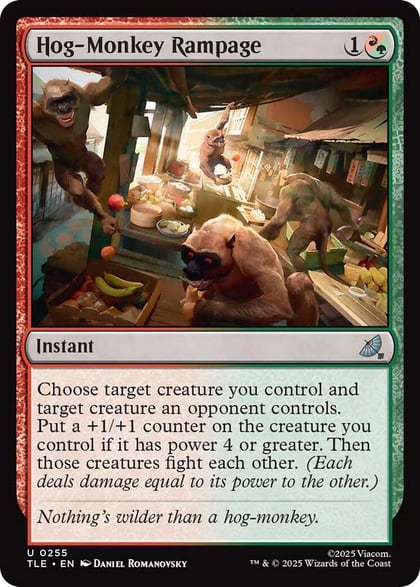 Hog-Monkey Rampage, Avatar: The Last Airbender: Eternal-Legal 255