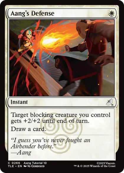 Aang's Defense (0266), Avatar: The Last Airbender: Eternal-Legal 266