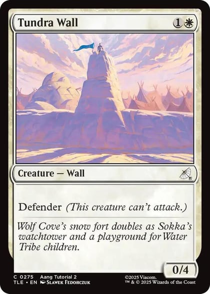 Tundra Wall (0275), Avatar: The Last Airbender: Eternal-Legal 275