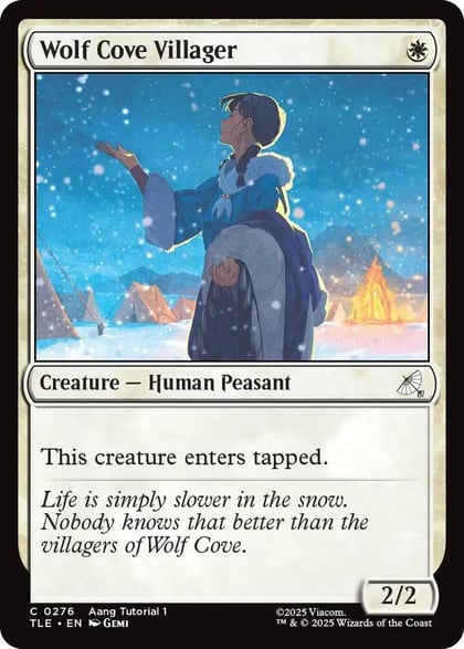 Wolf Cove Villager (0276), Avatar: The Last Airbender: Eternal-Legal 276