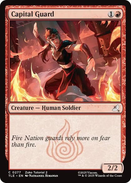 Capital Guard (0277), Avatar: The Last Airbender: Eternal-Legal 277
