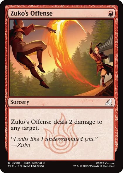 Zuko's Offense (0288), Avatar: The Last Airbender: Eternal-Legal 288
