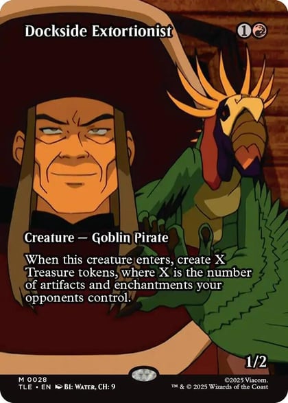 Dockside Extortionist (Borderless), Avatar: The Last Airbender: Eternal-Legal 28