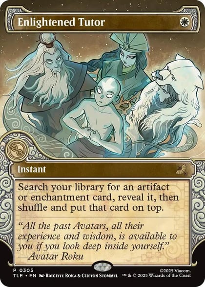 Enlightened Tutor (Showcase), Avatar: The Last Airbender: Eternal-Legal 305