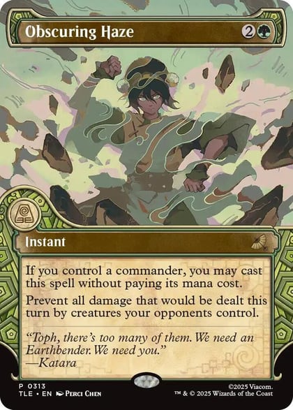 Obscuring Haze (Showcase), Avatar: The Last Airbender: Eternal-Legal 313