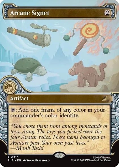 Arcane Signet (Showcase), Avatar: The Last Airbender: Eternal-Legal 315