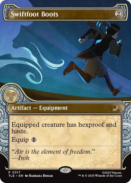 Swiftfoot Boots (Showcase), Avatar: The Last Airbender: Eternal-Legal 317