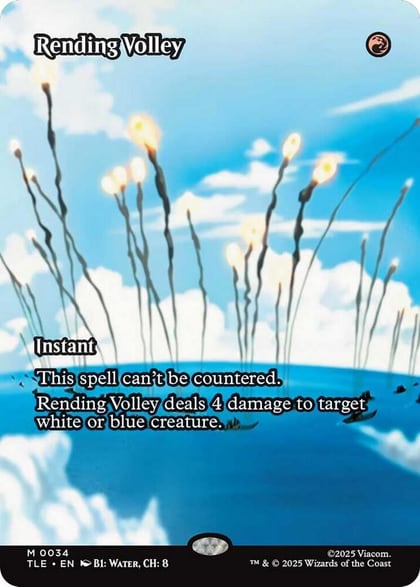 Rending Volley (Borderless), Avatar: The Last Airbender: Eternal-Legal 34