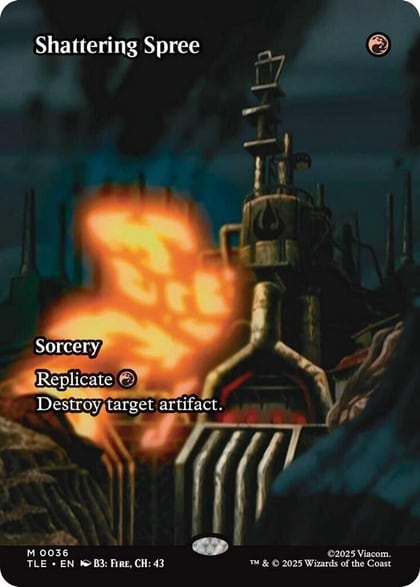 Shattering Spree (Borderless), Avatar: The Last Airbender: Eternal-Legal 36