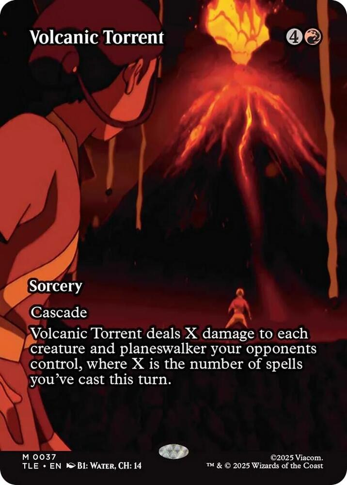 Volcanic Torrent (Borderless), Avatar: The Last Airbender: Eternal-Legal 37