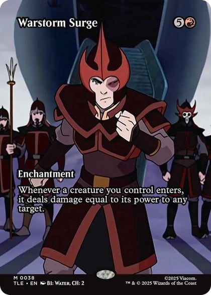 Warstorm Surge (Borderless), Avatar: The Last Airbender: Eternal-Legal 38