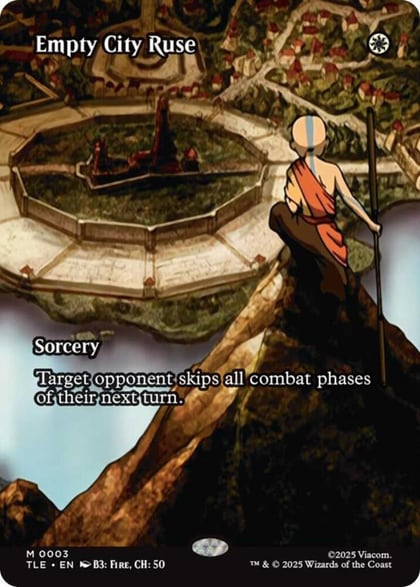 Empty City Ruse (Borderless), Avatar: The Last Airbender: Eternal-Legal 3