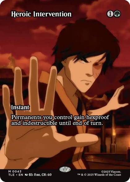 Heroic Intervention (Borderless), Avatar: The Last Airbender: Eternal-Legal 43