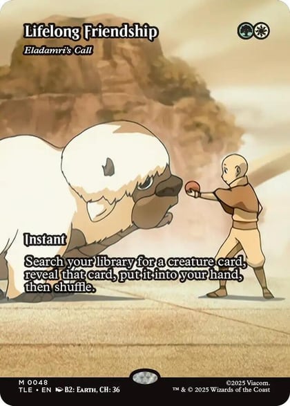 Lifelong Friendship - Eladamri's Call (Borderless), Avatar: The Last Airbender: Eternal-Legal 48