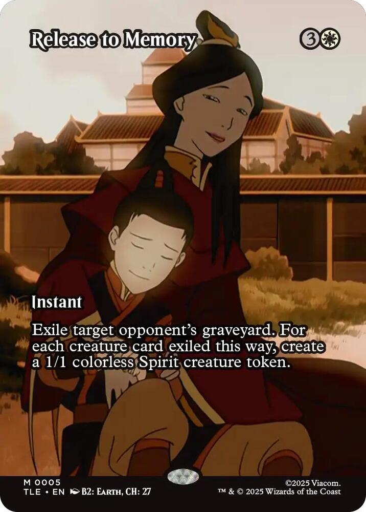 Release to Memory (Borderless), Avatar: The Last Airbender: Eternal-Legal 5