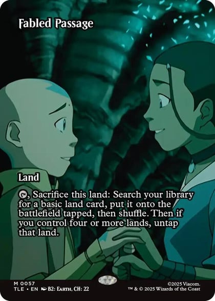 Fabled Passage (Borderless), Avatar: The Last Airbender: Eternal-Legal 57