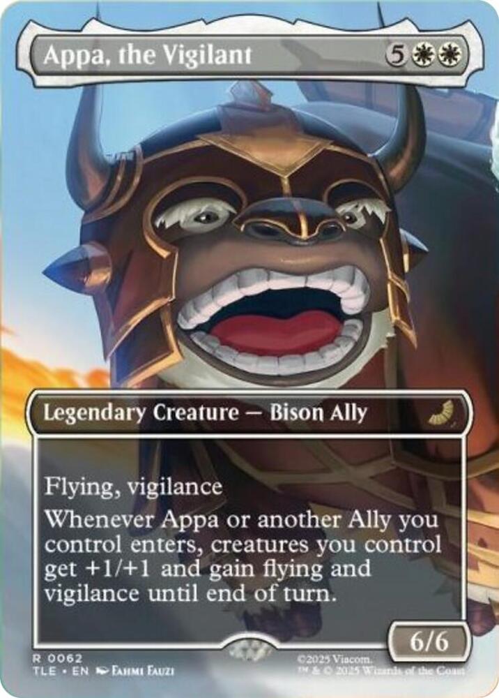 Appa, the Vigilant (Borderless), Avatar: The Last Airbender: Eternal-Legal 62