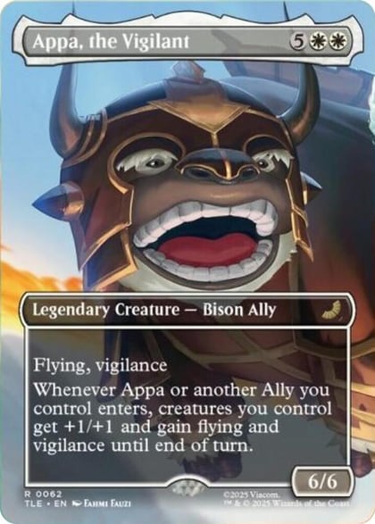Appa, the Vigilant (Borderless), Avatar: The Last Airbender: Eternal-Legal 62