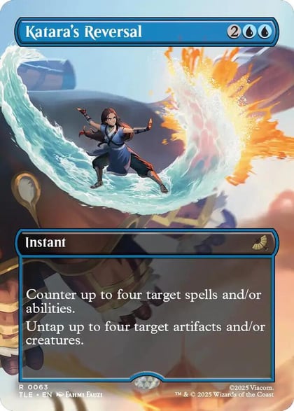 Katara's Reversal (Borderless), Avatar: The Last Airbender: Eternal-Legal 63