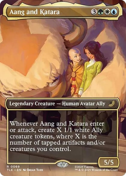 Aang and Katara (Borderless), Avatar: The Last Airbender: Eternal-Legal 69