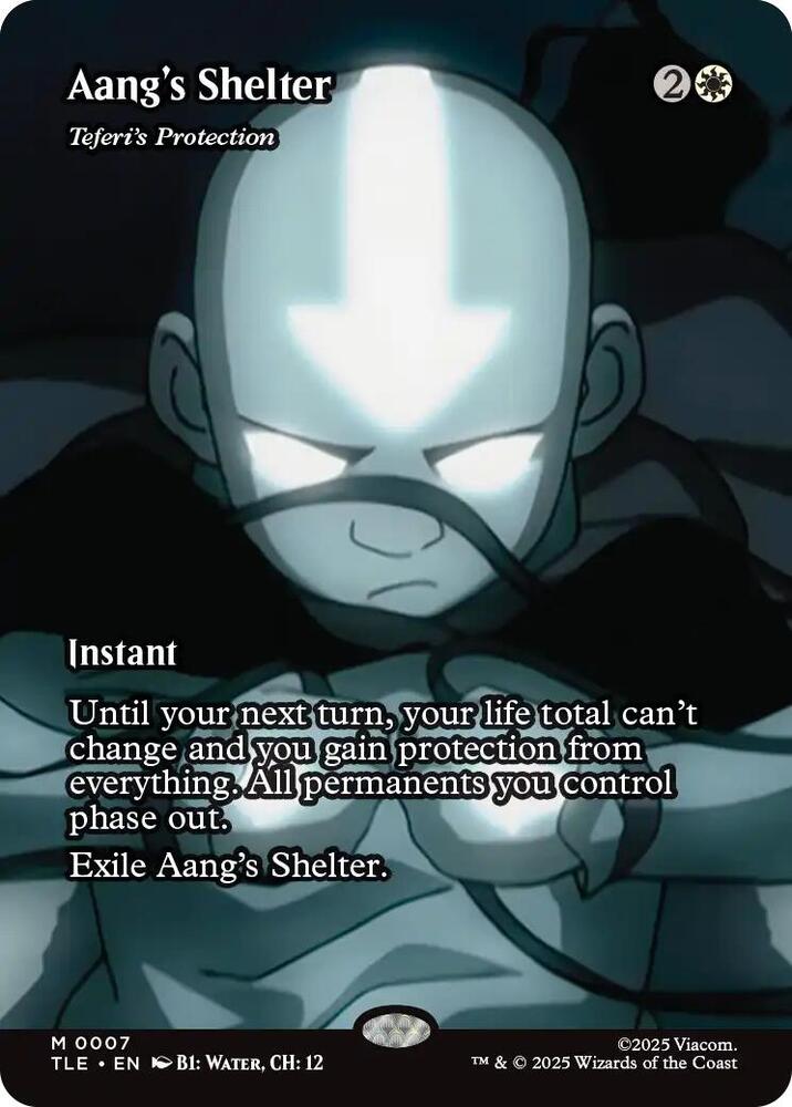 Aang's Shelter - Teferi's Protection (Borderless), Avatar: The Last Airbender: Eternal-Legal 7