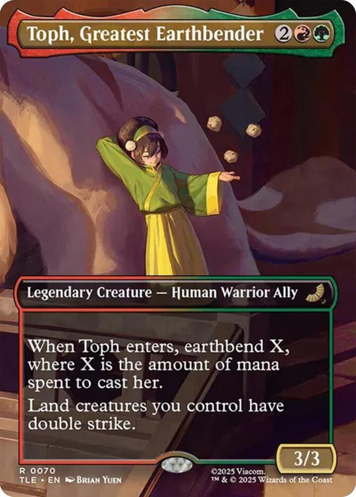 Toph, Greatest Earthbender (Borderless), Avatar: The Last Airbender: Eternal-Legal 70