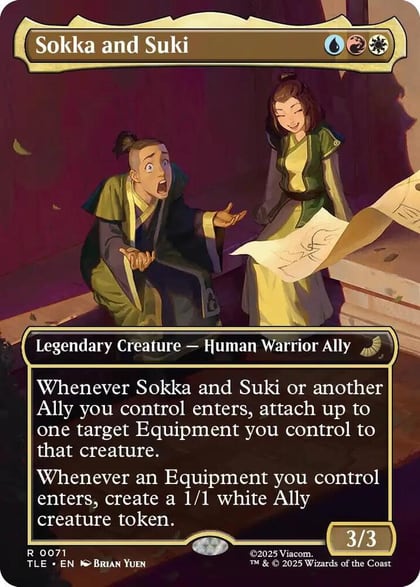 Sokka and Suki (Borderless), Avatar: The Last Airbender: Eternal-Legal 71
