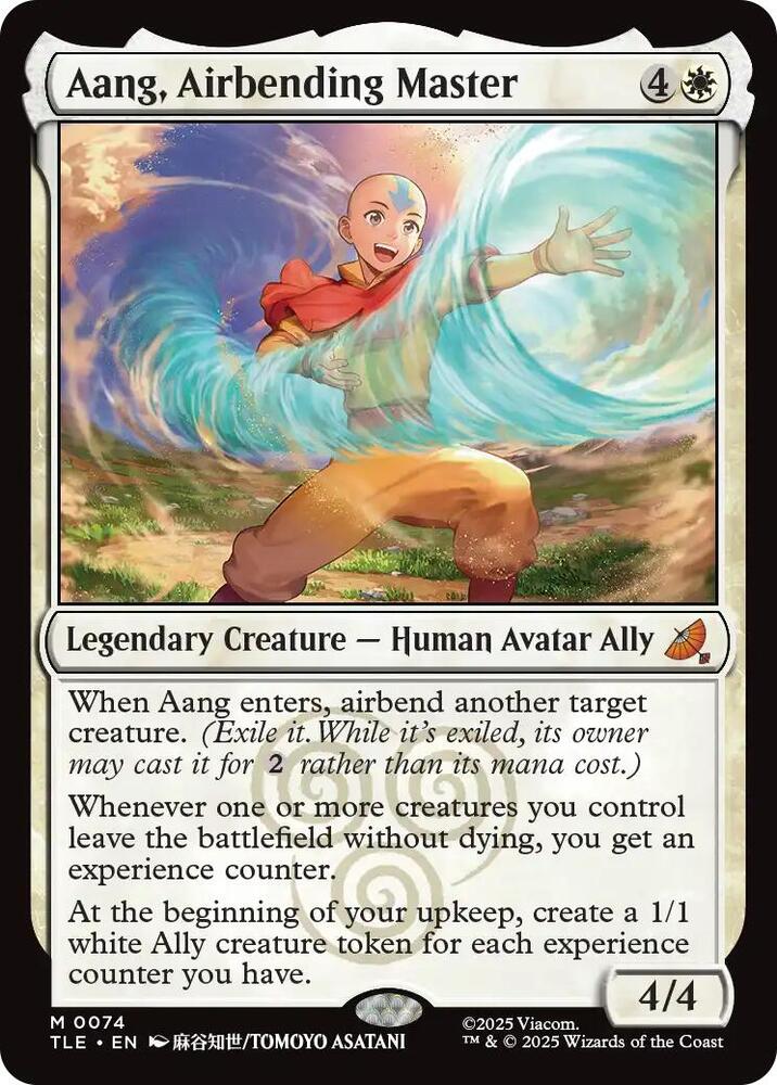 Aang, Airbending Master, Avatar: The Last Airbender: Eternal-Legal 74