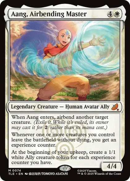 Aang, Airbending Master, Avatar: The Last Airbender: Eternal-Legal 74