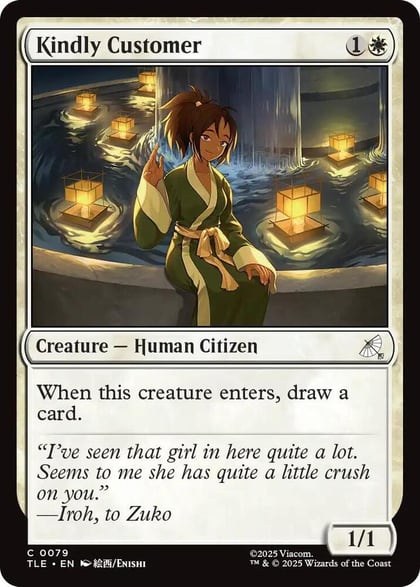 Kindly Customer, Avatar: The Last Airbender: Eternal-Legal 79
