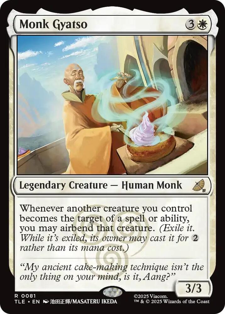 Monk Gyatso, Avatar: The Last Airbender: Eternal-Legal 81