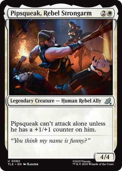 Pipsqueak, Rebel Strongarm, Avatar: The Last Airbender: Eternal-Legal 82