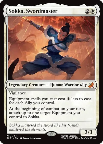 Sokka, Swordmaster, Avatar: The Last Airbender: Eternal-Legal 83