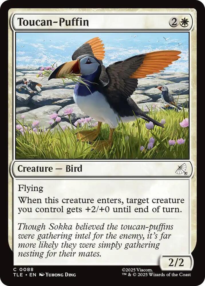 Toucan-Puffin, Avatar: The Last Airbender: Eternal-Legal 88
