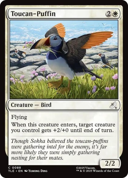 Toucan-Puffin, Avatar: The Last Airbender: Eternal-Legal 88
