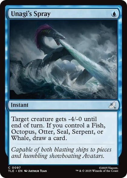 Unagi's Spray, Avatar: The Last Airbender: Eternal-Legal 97