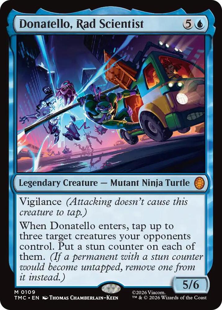 Donatello, Rad Scientist, Commander: Teenage Mutant Ninja Turtles 109