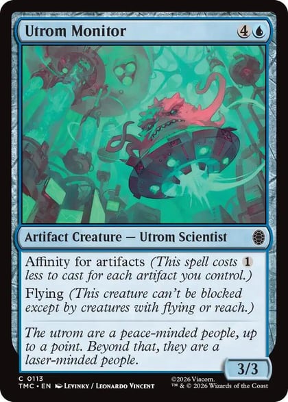 Utrom Monitor, Commander: Teenage Mutant Ninja Turtles 113