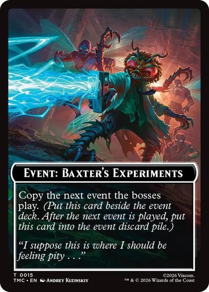 Event: Baxter's Experiments, Commander: Teenage Mutant Ninja Turtles 15