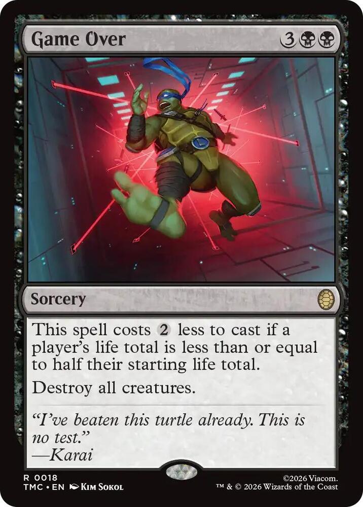 Game Over, Commander: Teenage Mutant Ninja Turtles 18