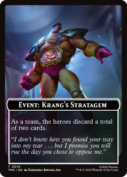 Event: Krang's Stratagem, Commander: Teenage Mutant Ninja Turtles 19