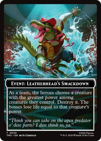 Event: Leatherhead's Smackdown, Commander: Teenage Mutant Ninja Turtles 20